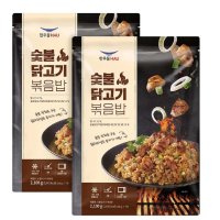 한우물숯불닭고기볶음밥300g x 7 x 2봉(4200g)밀키트