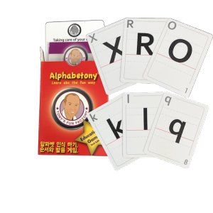 영국인 선생님이 개발한 영어 놀이 - 알파벳 낱말 카드(알파벳토니 - standard) 초등영어