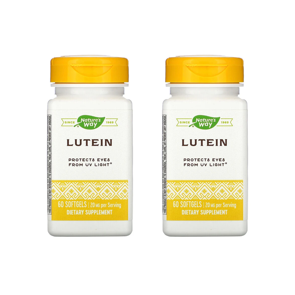 네이쳐스 웨이 <b>루테인</b> <b>Lutein</b> 20mg 소프트젤 60개입 x 2개