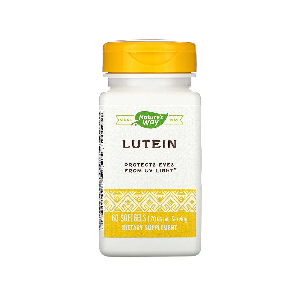 네이쳐스 웨이 <b>루테인</b> <b>Lutein</b> 20mg 소프트젤 60개입