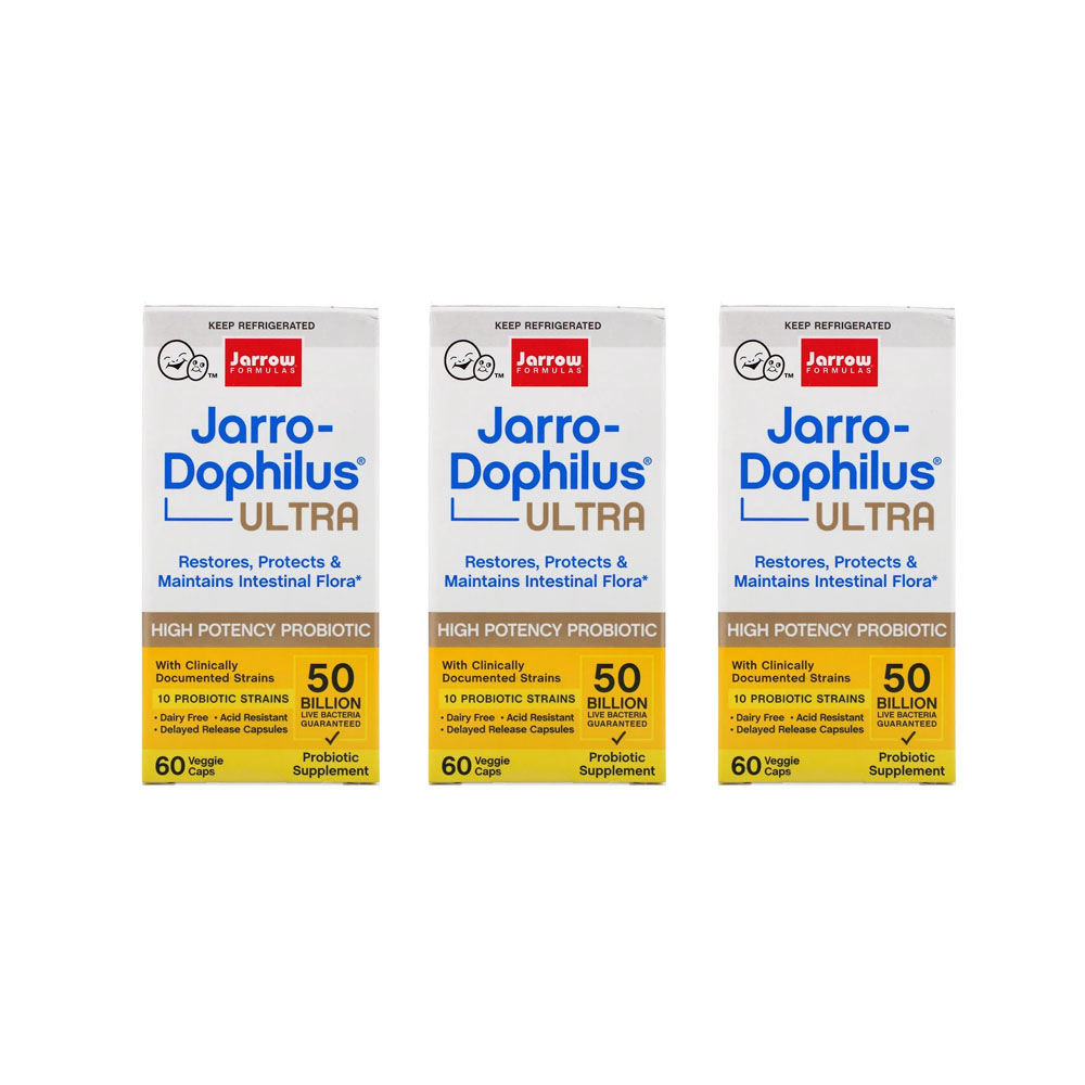 <b>자로우 도필러스 울트라</b> 500억 캡슐 60개입 3개 Jarro Dophilus Ultra