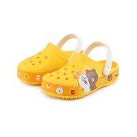 CROCS 아동 라인프렌즈 슬리퍼 샌들