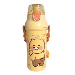 카카오 춘식이 앵커 원터치 어깨끈 물병 480ml