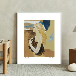 [그림닷컴] 망향 (250 Editions), 권옥연 판화 그림 액자추가 가능
