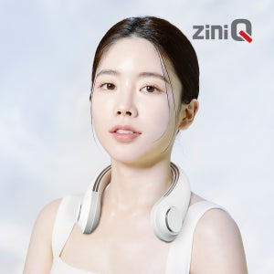 지니큐 FN-300V 2세대 넥밴드선풍기 3단풍량조절 목선풍기