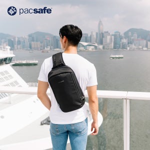 팩세이프 슬링백 V 테크슬링 바이브325 크로스백 도난방지 가방 소매치기방지 RFID차단