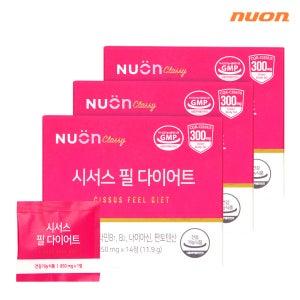 뉴온 시서스 필 다이어트 시저스 씨저스 보조제 6주분 42정 총 3박스