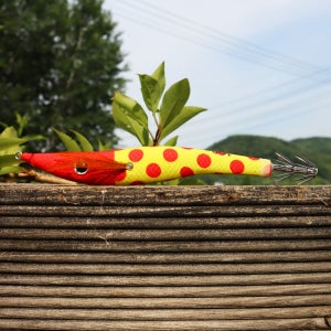 몽크로스 쉬림프 이카메탈 노랑땡땡이 100g 한치