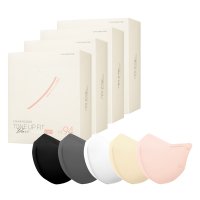 참존 톤업핏 블랙라벨 라이트 KF94 새부리형 마스크 50매+50매