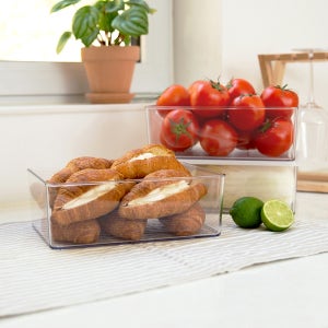 실리쿡 직사각밀폐용기 냉동실 냉장고 정리용기