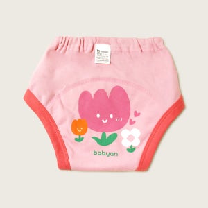 베이비앙 플라워 배변훈련팬티(3중방수)