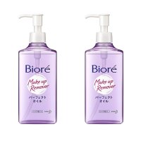 비오레 메이크업 리무버 230ml 2팩 Bioré Makeup Remover, Perfect Oil, 8.1 fl oz (230 ml)