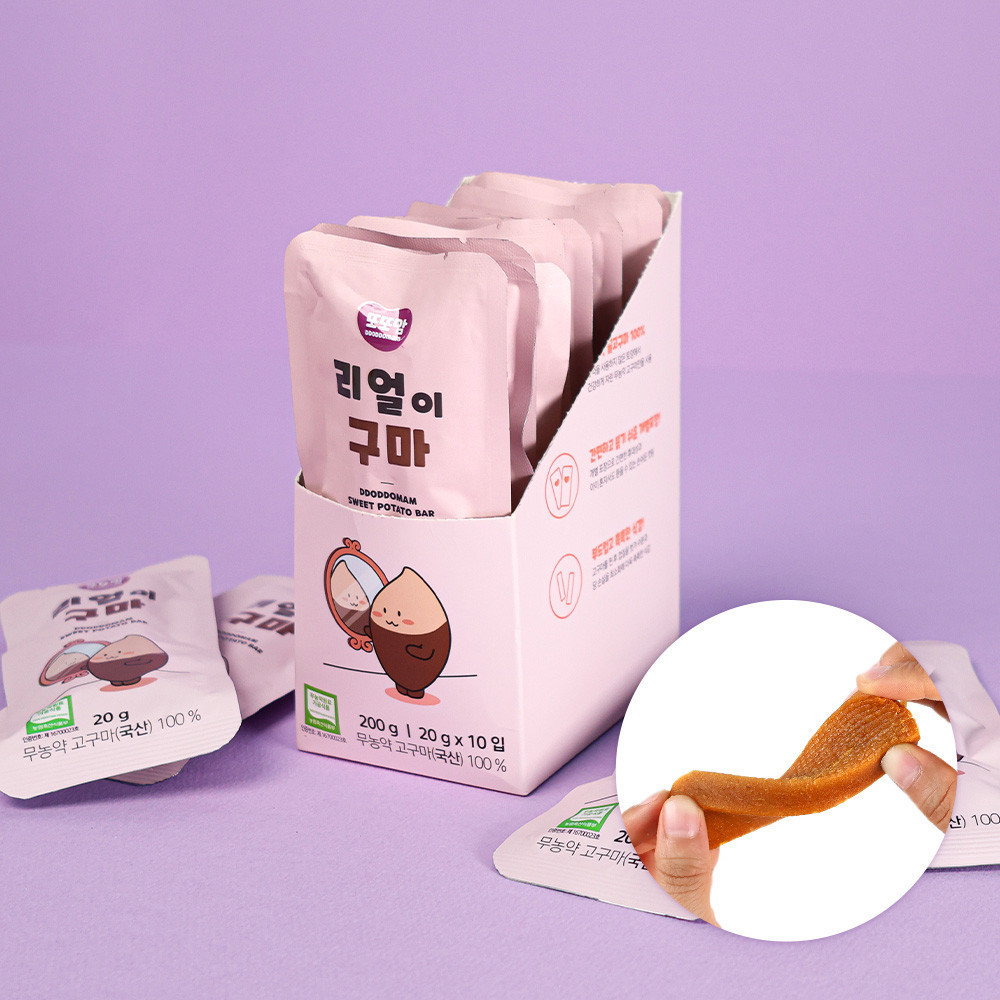 또또맘 리얼이구마 20g x 10p + 리얼치즈구마 세트