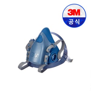 3M 7502 3M7502 마스크 방독면 반면형 면체 방독 방진