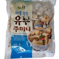 두솔 해물송송 유부주머니 1kg