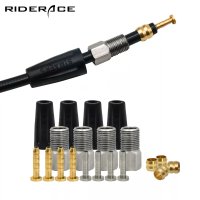 RIDERACE 유압 디스크 브레이크 케이블 마감재 올리브 인서트 RD0499