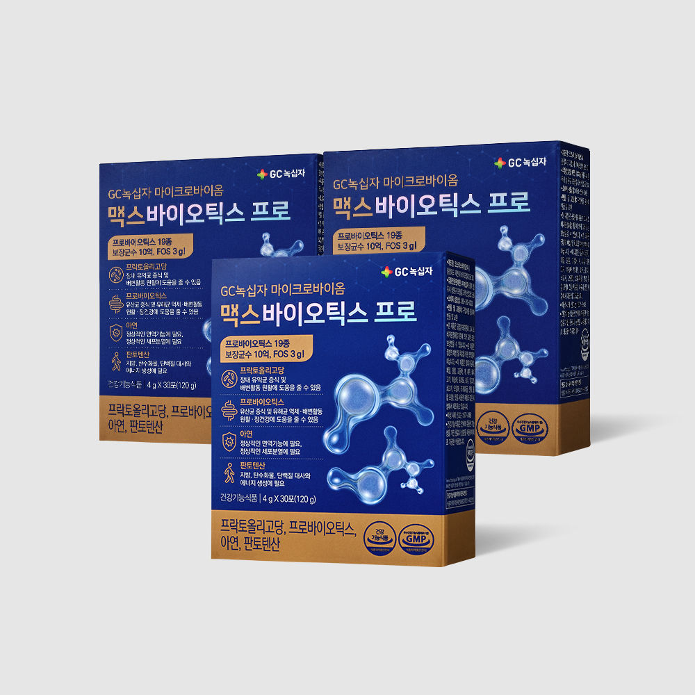 맥스바이오틱스 프로 30포, 3개