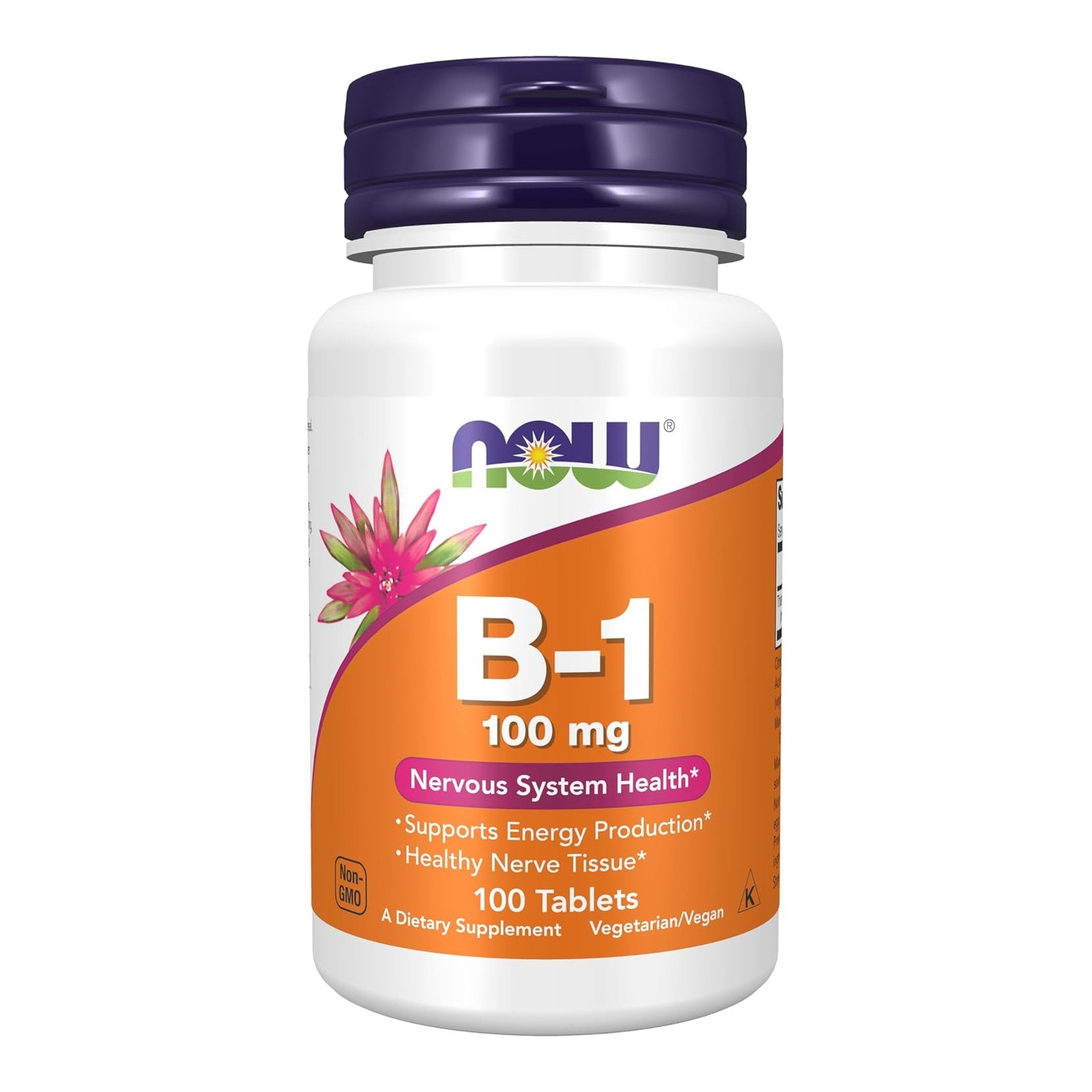 <b>나우푸드 비타민B1</b> 티아민 100mg 100타블렛 NOW B-1 Thiamine HCl