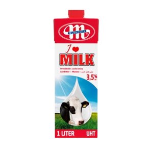 유럽 폴란드 믈레코비타 MLEKOVITA UHT 아이러브 멸균우유 1L x 12개