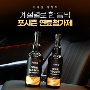110년전통 벨퍼포먼스 고성능 아디노 포시즌 연료첨가제 엔진세정제 4통
