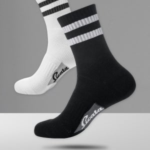 2켤레1세트 / 리카타 스너글 투 중목 압박 골프양말 C20305