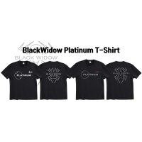 [볼링T]블랙위도우 BW PLATINUM 라운드 티셔츠