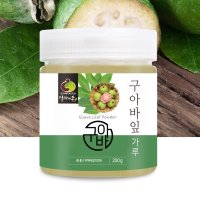 구아바잎 차 구아바 분말 가루 효능 국내산 200g