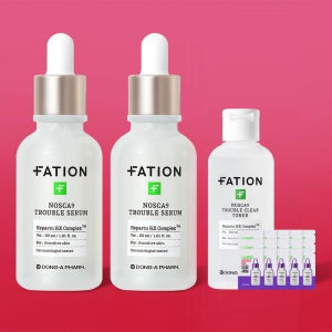 [토너100ml+모공세럼15ml 증정] 파티온 노스카나인 트러블 세럼 더블 세트(30ml+30ml)