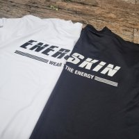 에너스킨 배드민턴 티셔츠 에너제틱시즌2 베네핏 블랙/화이트