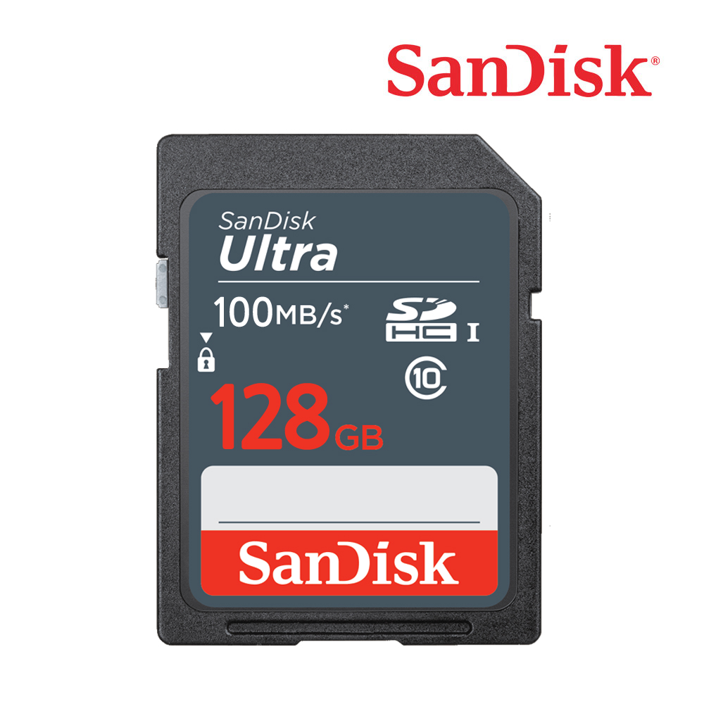 샌디스크 카메라 SD카드 128G SDXC 네비게이션 DSLR 메모리카드 128기가 100MB