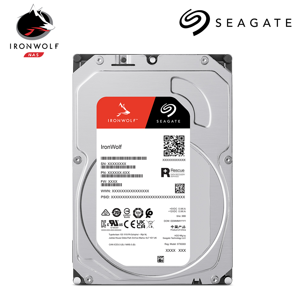ST4000VN006 씨게이트 하드디스크 NAS HDD 아이언울프 [데이터복구+3년보증] 256MB, 4TB