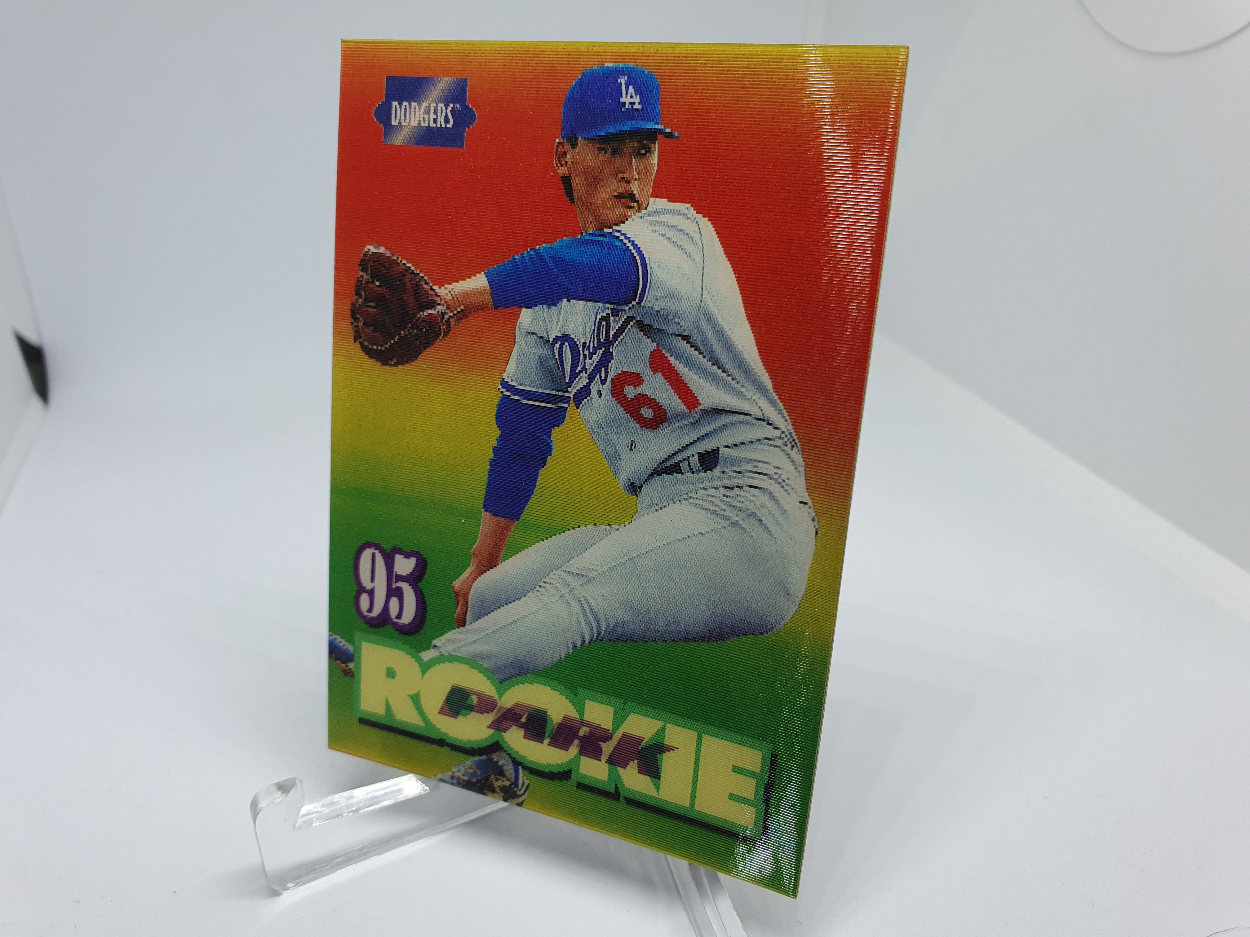 박찬호 MLB 야구카드 1995 Pinnacle Sportflix RC LA 다저스