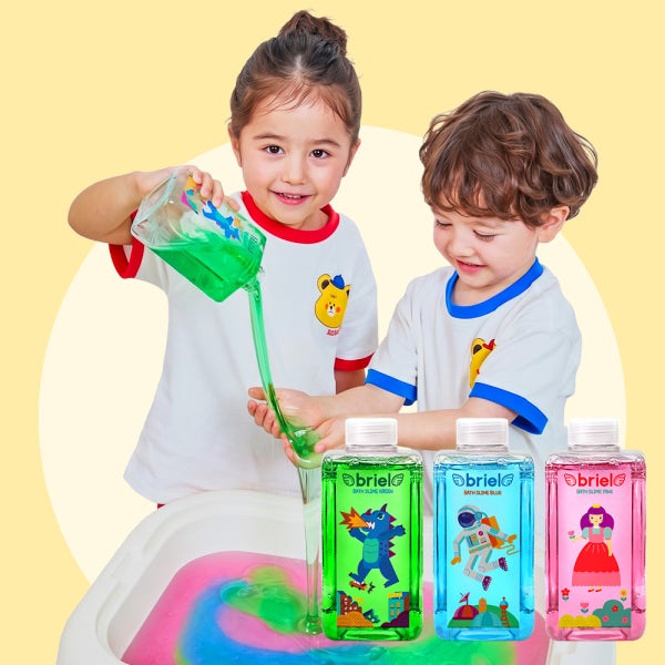 브리엘 바스 슬라임 1+1 (480ml+480ml) 촉감놀이 목욕놀이