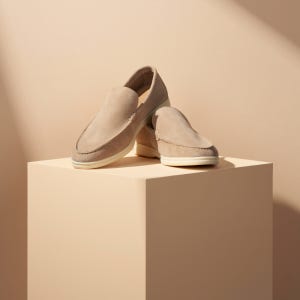 에레노 로퍼 베이지 (스웨이드 양가죽) ERENO LOAFER