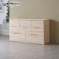 [편백마리] 편백나무 1500 와이드 3단 서랍형 P-DR-013