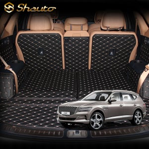 샤오토 트렁크매트 차박 매트 제네시스 GV80 구형(페이스리프트 호환X) 5인승 단일상품