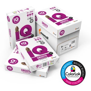 몬디 IQ SMOOTH 160G A3 1250매 백색 컬러복사용지