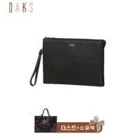 [AK PLAZA][닥스핸드백]블랙 체크 클러치백 DBBA2F306BK