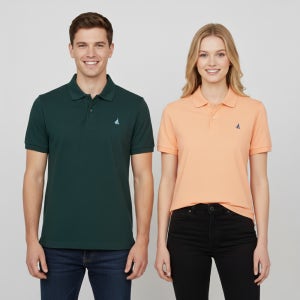 국내매장판 빈폴카라티 남녀공용 커플 반바지 빈폴 PK 피케 반팔티 와이드 숏팬츠