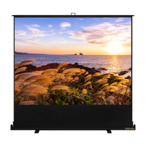 다바라 빔스크린 이동식 유압 총가로 257cm 120인치 스크린 이동형 휴대용