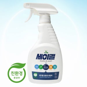 안셈 친환경 화장실 욕실 물때 청소 세정제 거품 스프레이 세이펠 560ml,1개
