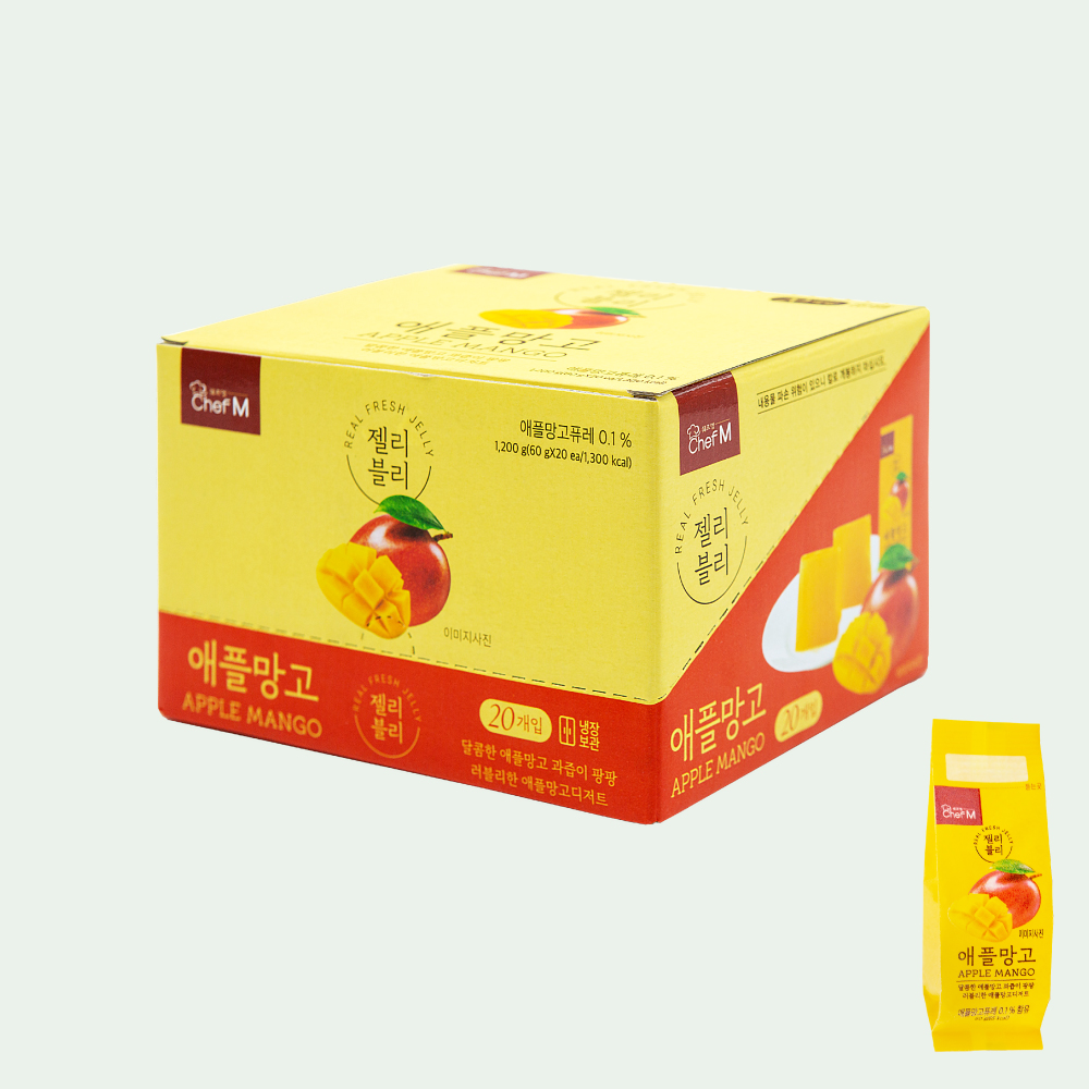 젤리블리 까먹는 과일 애플망고 젤리