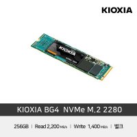 [KIOXIA] 키오시아 BG4 NVMe M2 2280 256GB 벌크 고정나사