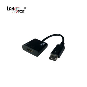랜스타 LS-DP19 신호변환기 디스플레이포트 DP to HDMI 0.2M