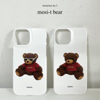 [모이시리즈] mosi-t bear case(white)