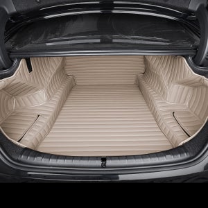 BMW 5시리즈 전용 스페셜 프리미엄 풀커버 1단 베이지 트렁크매트(520i, 523d, 530i, 550i,i5)