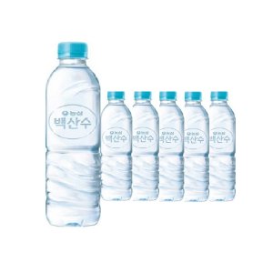 백산수 무라벨 생수 500ml