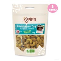 NUGGET Cashew nuts from vietnam with curry 패피트 너겟 베트남 캐슈넛 커리125g 3팩