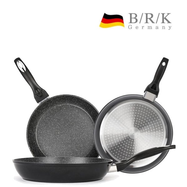 독일 BRK 프라이팬 코팅팬 인덕션 인덕션용 후라이팬 마블후라이팬 20cm