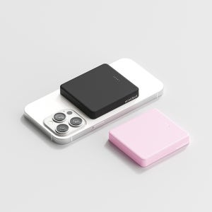 미니덕트 맥세이프 보조배터리 아이폰 갤럭시 미니 고속 무선 충전 배터리팩 4000mAh